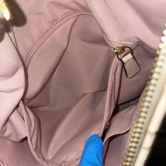 Coach Signature Stripe Convertible Hobo Bag (Shoulder & Crossbody) - Picture 13 of 14